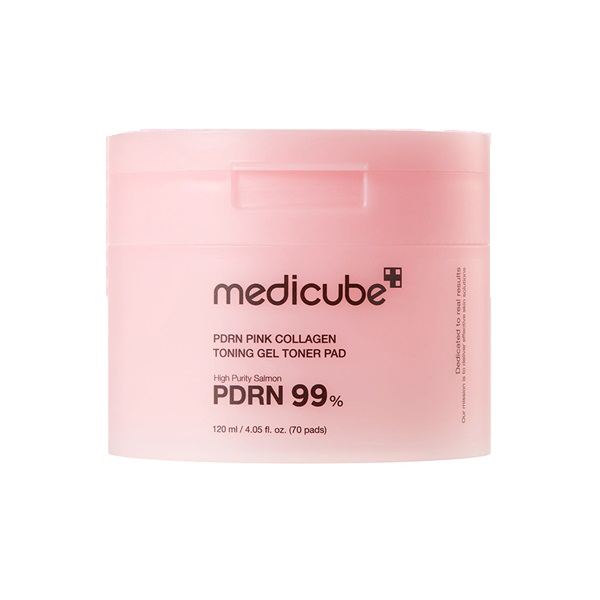 تونر پد ژل کلاژن pdrn مدی کیوب