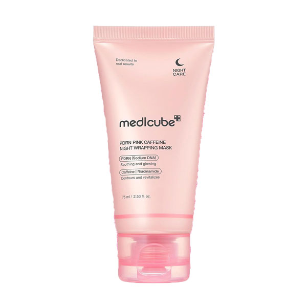 ماسک شب کافئین و pdrn مدی کیوب
