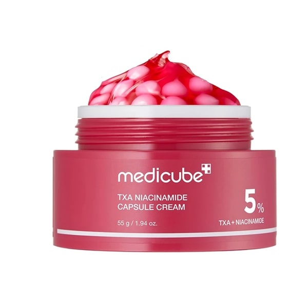 کرم کپسولی ضد لک ترانگرامیک و نیاسینامید مدی کیوب