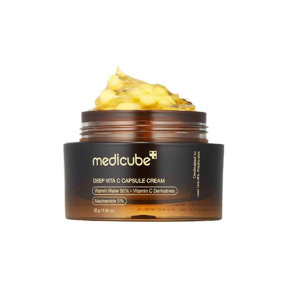 کرم کپسولی ویتامین سی مدی کیوب 55 میل