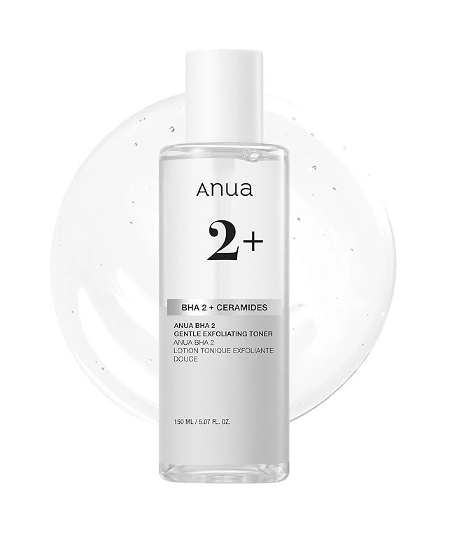 تونر لایه بردار bha و سرامید آنوا