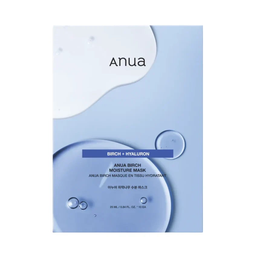 ماسک آبرسان هیالورونیک اسید و شیره ی توس آنوا