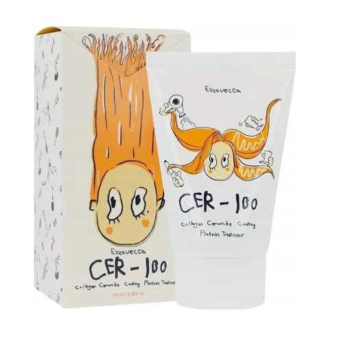 ماسک موی ترمیم کننده پروتئینی کلاژن و سرامید الیزاوکا 100 میل (نیاز به آبکشی)