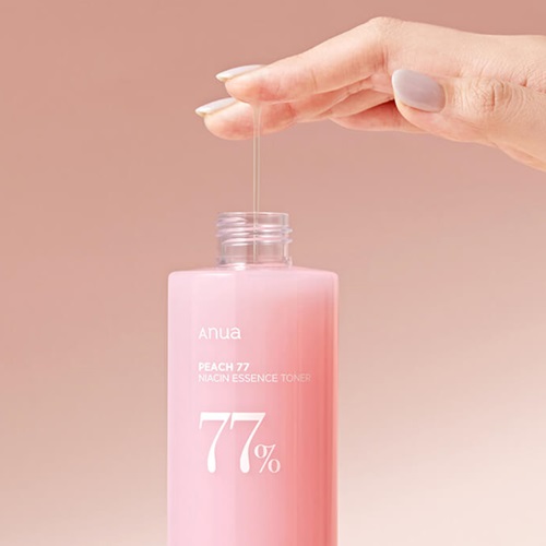 معرفی تونر اسنس هلو و نیاسینامید آنوا